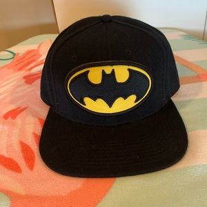 Flat Bill Batman Hat
